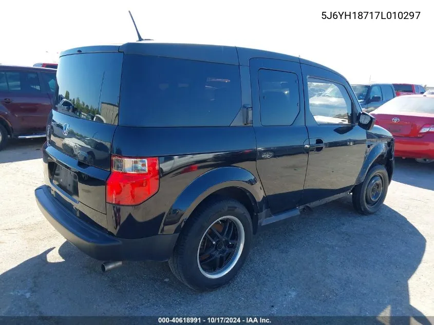 2007 Honda Element Ex VIN: 5J6YH18717L010297 Lot: 40618991