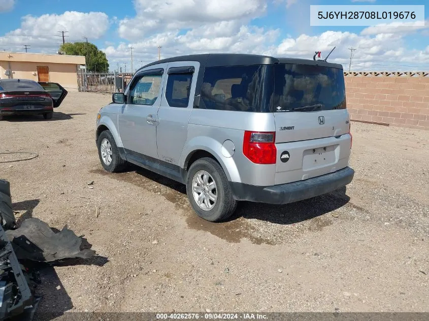 5J6YH28708L019676 2008 Honda Element Ex