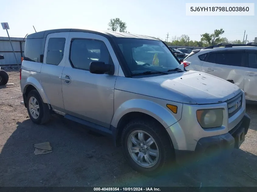 2008 Honda Element Ex VIN: 5J6YH18798L003860 Lot: 40459354