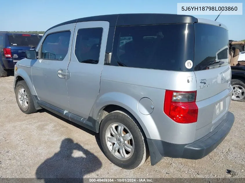 2008 Honda Element Ex VIN: 5J6YH18798L003860 Lot: 40459354