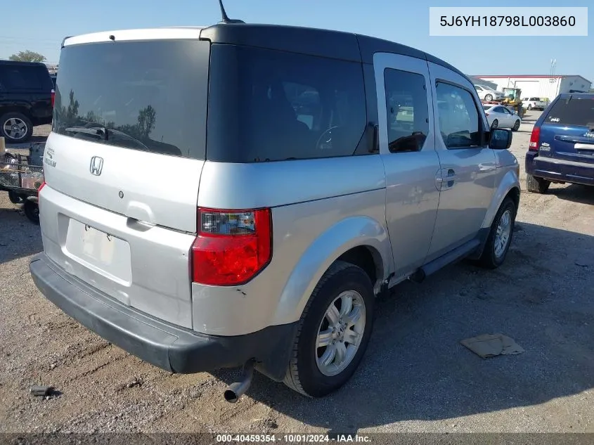 2008 Honda Element Ex VIN: 5J6YH18798L003860 Lot: 40459354