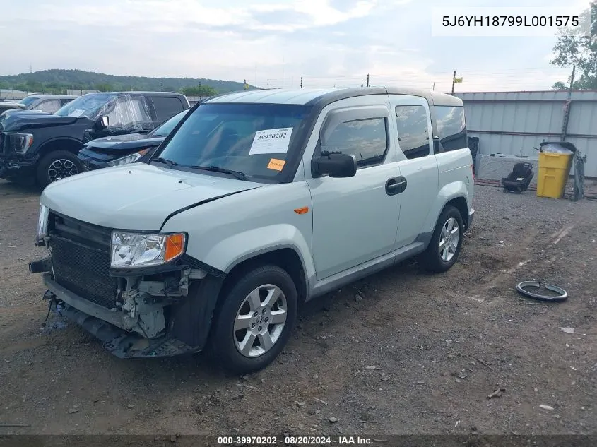 5J6YH18799L001575 2009 Honda Element Ex