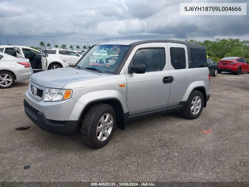 2009 Honda Element Ex VIN: 5J6YH18759L004666 Lot: 40520123