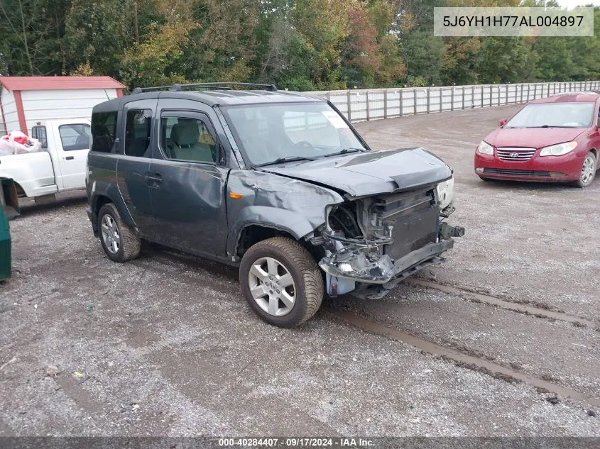 2010 Honda Element Ex VIN: 5J6YH1H77AL004897 Lot: 40284407