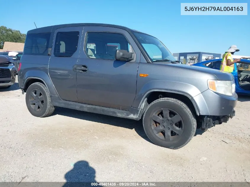 2010 Honda Element Ex VIN: 5J6YH2H79AL004163 Lot: 40401435