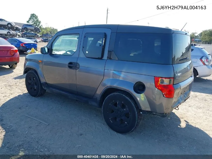 2010 Honda Element Ex VIN: 5J6YH2H79AL004163 Lot: 40401435