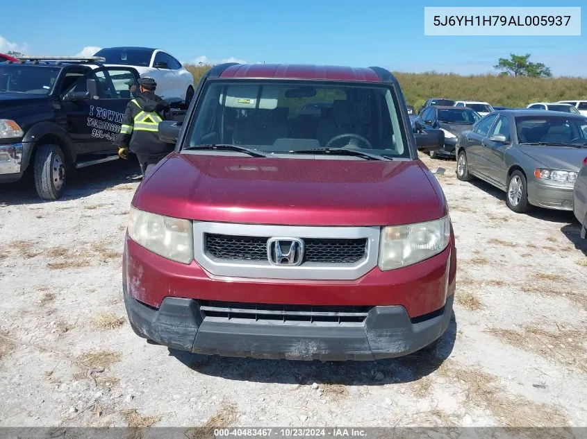 2010 Honda Element Ex VIN: 5J6YH1H79AL005937 Lot: 40483467