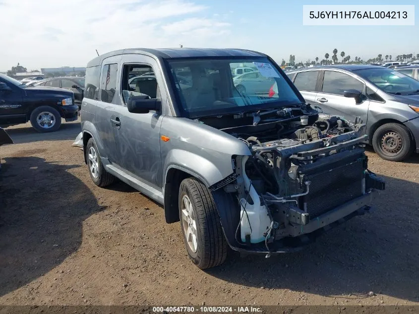 2010 Honda Element Ex VIN: 5J6YH1H76AL004213 Lot: 40547780