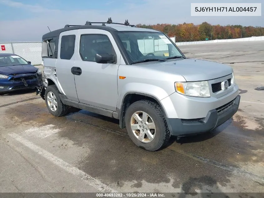 2010 Honda Element Ex VIN: 5J6YH1H71AL004457 Lot: 40693282