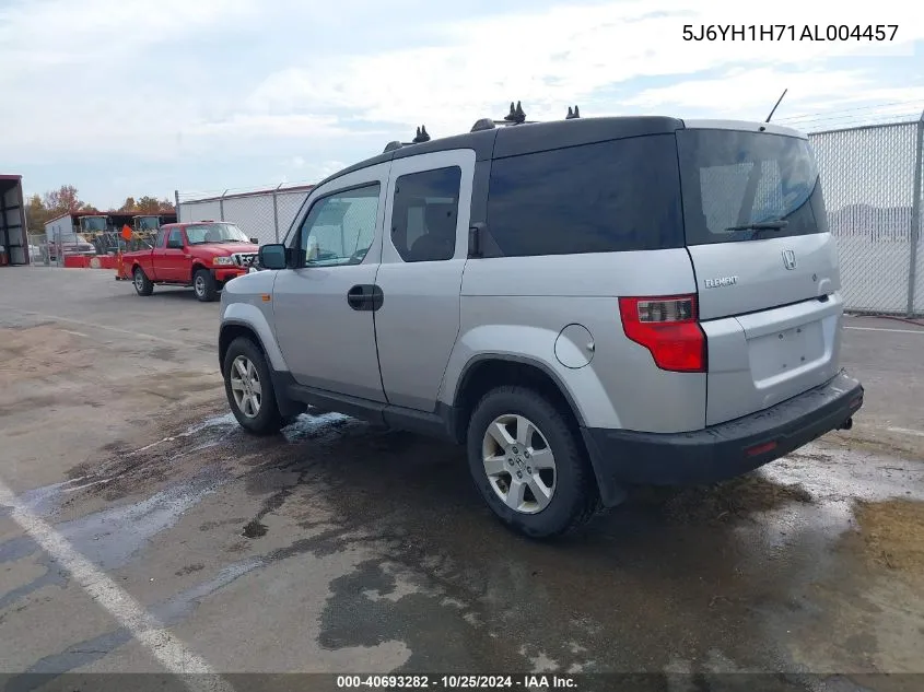 2010 Honda Element Ex VIN: 5J6YH1H71AL004457 Lot: 40693282