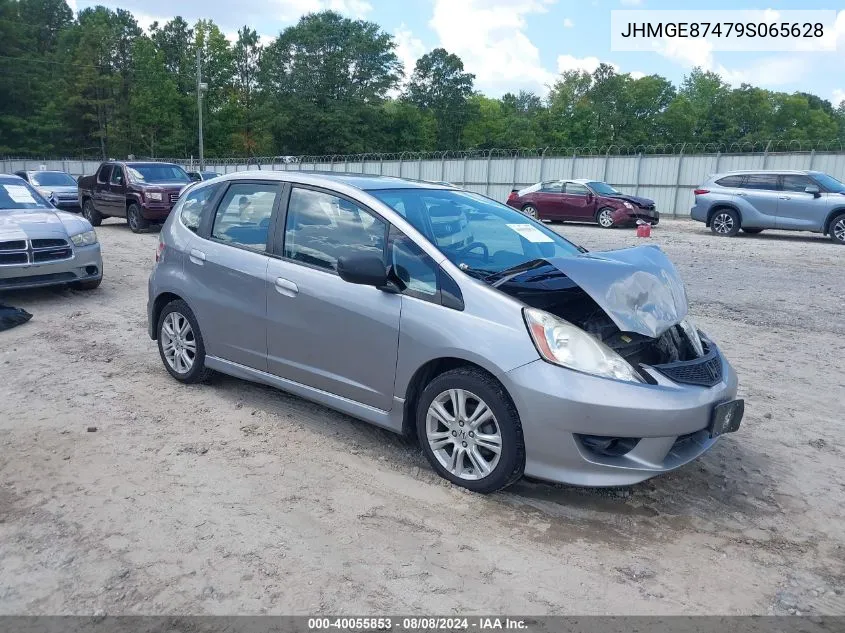 2009 Honda Fit Sport VIN: JHMGE87479S065628 Lot: 40055853