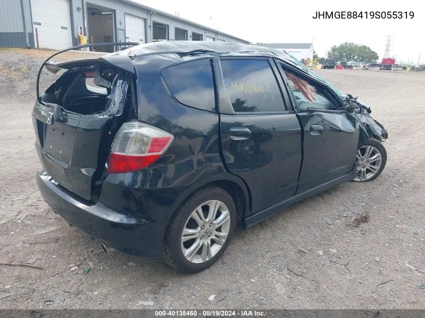 JHMGE88419S055319 2009 Honda Fit Sport