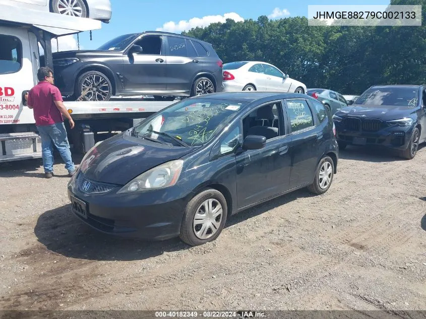 2009 Honda Fit VIN: JHMGE88279C002133 Lot: 40182349