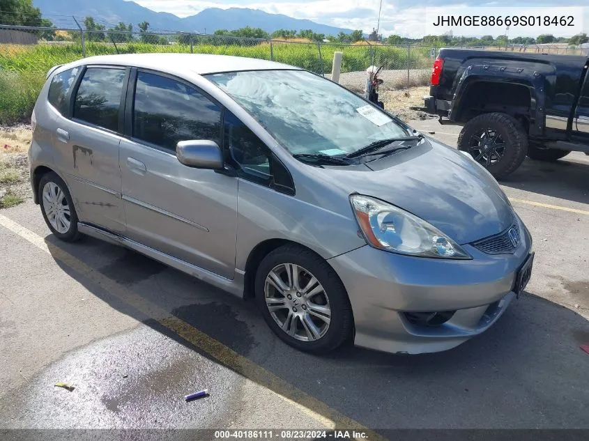 2009 Honda Fit Sport VIN: JHMGE88669S018462 Lot: 40186111