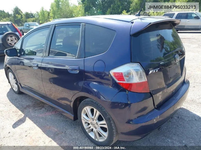 JHMGE88479S033213 2009 Honda Fit Sport