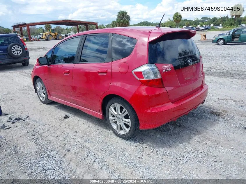 JHMGE87469S004495 2009 Honda Fit Sport