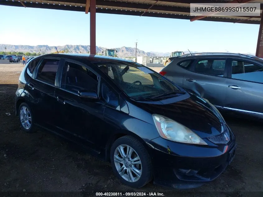 JHMGE88699S015507 2009 Honda Fit Sport