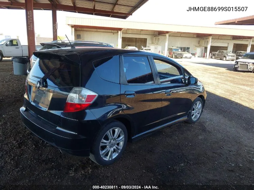 JHMGE88699S015507 2009 Honda Fit Sport