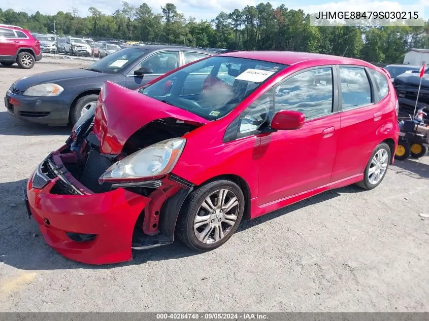 JHMGE88479S030215 2009 Honda Fit Sport