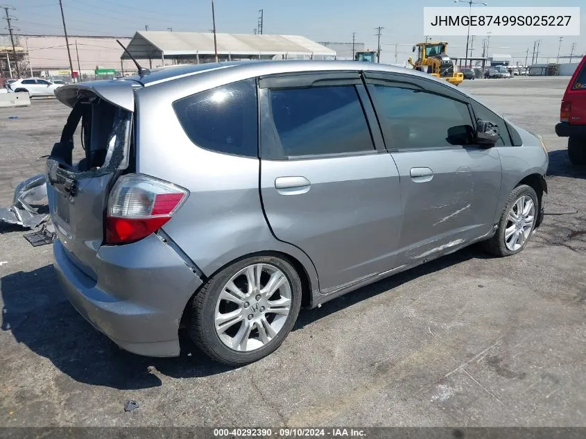 JHMGE87499S025227 2009 Honda Fit Sport