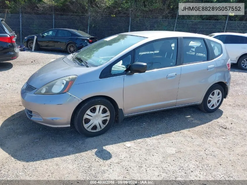 JHMGE88289S057552 2009 Honda Fit