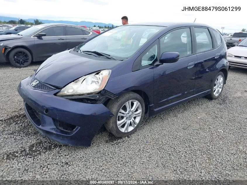 JHMGE88479S061299 2009 Honda Fit Sport