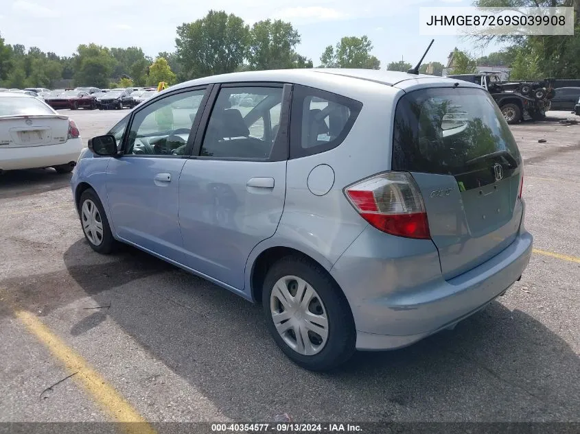 JHMGE87269S039908 2009 Honda Fit