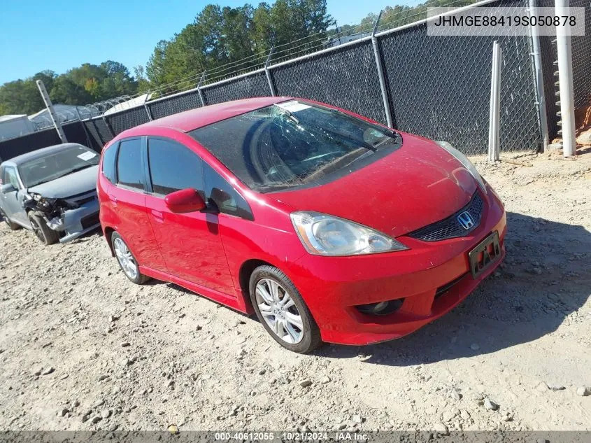 2009 Honda Fit Sport VIN: JHMGE88419S050878 Lot: 40612055