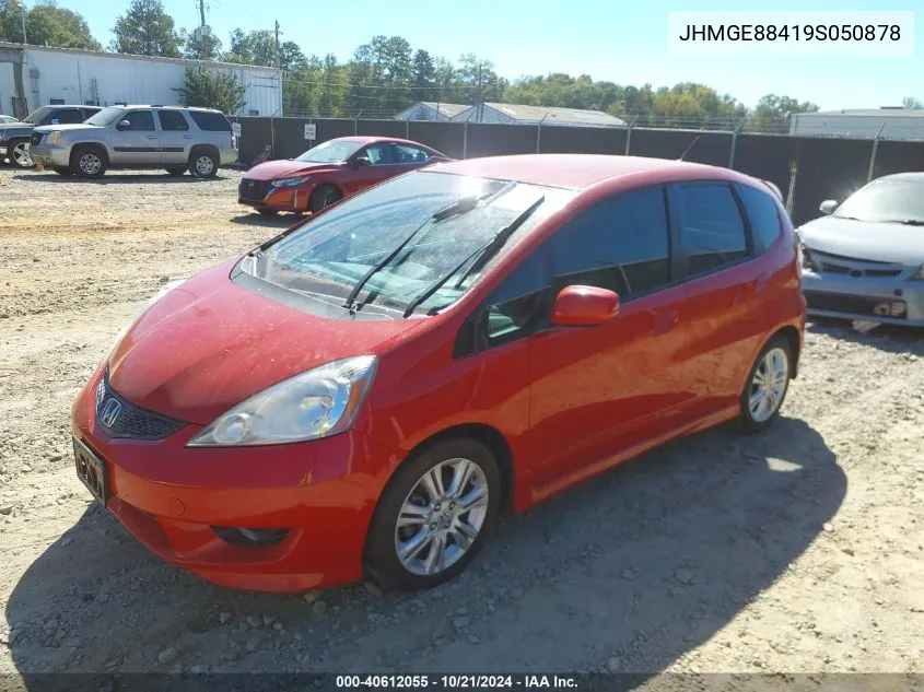 2009 Honda Fit Sport VIN: JHMGE88419S050878 Lot: 40612055