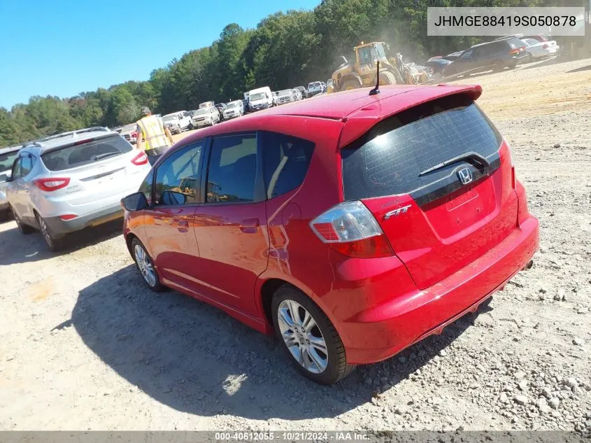 2009 Honda Fit Sport VIN: JHMGE88419S050878 Lot: 40612055