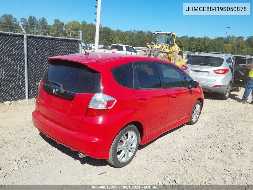 JHMGE88419S050878 2009 Honda Fit Sport