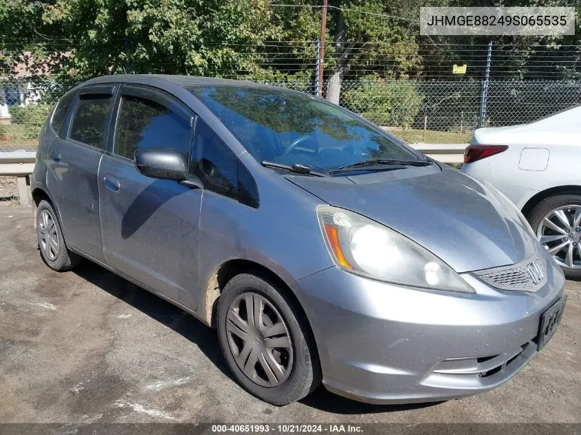 2009 Honda Fit VIN: JHMGE88249S065535 Lot: 40651993