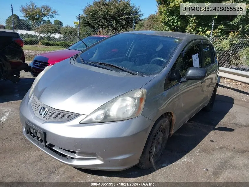 2009 Honda Fit VIN: JHMGE88249S065535 Lot: 40651993