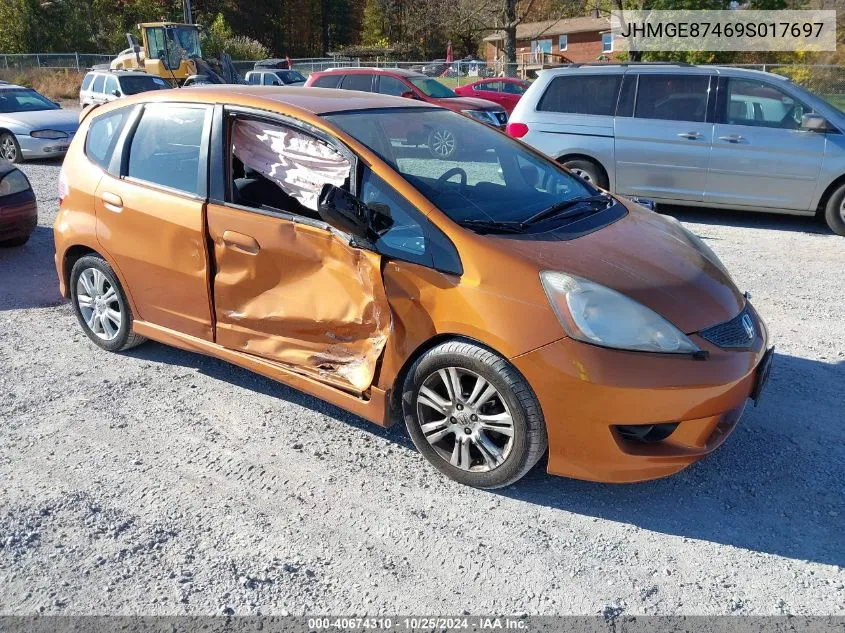 JHMGE87469S017697 2009 Honda Fit Sport