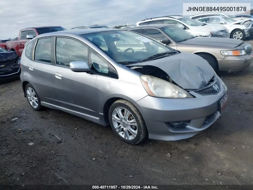 2009 Honda Fit VIN: JHNGE88449S001878 Lot: 40711957