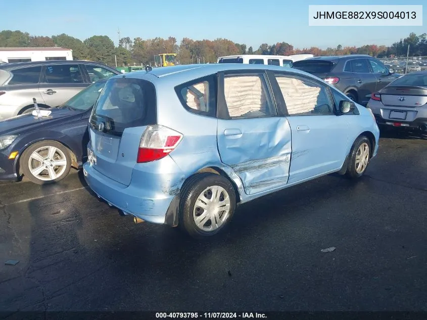 2009 Honda Fit VIN: JHMGE882X9S004013 Lot: 40793795