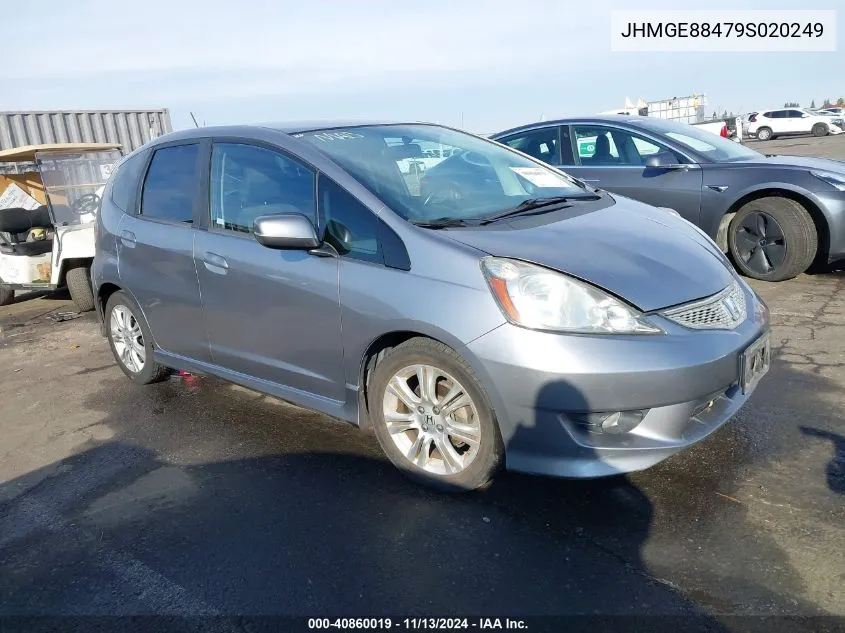 JHMGE88479S020249 2009 Honda Fit Sport