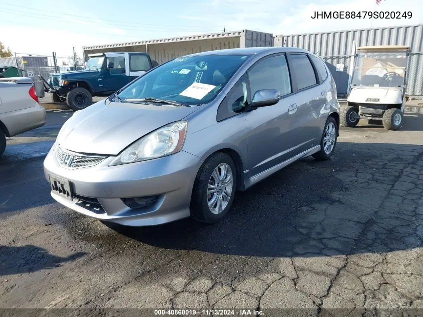 JHMGE88479S020249 2009 Honda Fit Sport