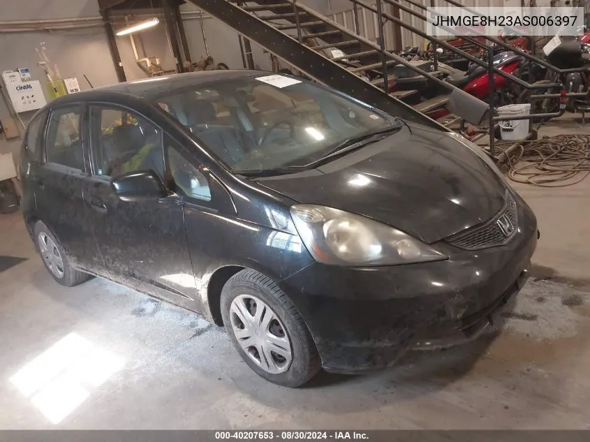 JHMGE8H23AS006397 2010 Honda Fit