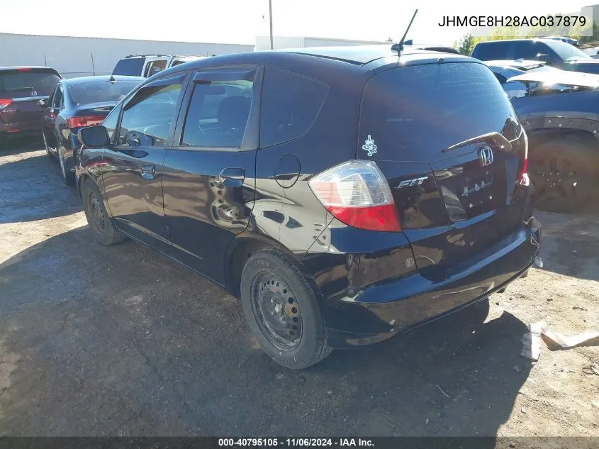 2010 Honda Fit VIN: JHMGE8H28AC037879 Lot: 40795105