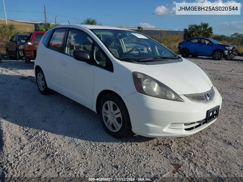 2010 Honda Fit VIN: JHMGE8H25AS020544 Lot: 40856621