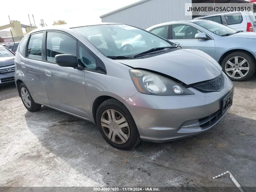 2010 Honda Fit VIN: JHMGE8H25AC013510 Lot: 40897693