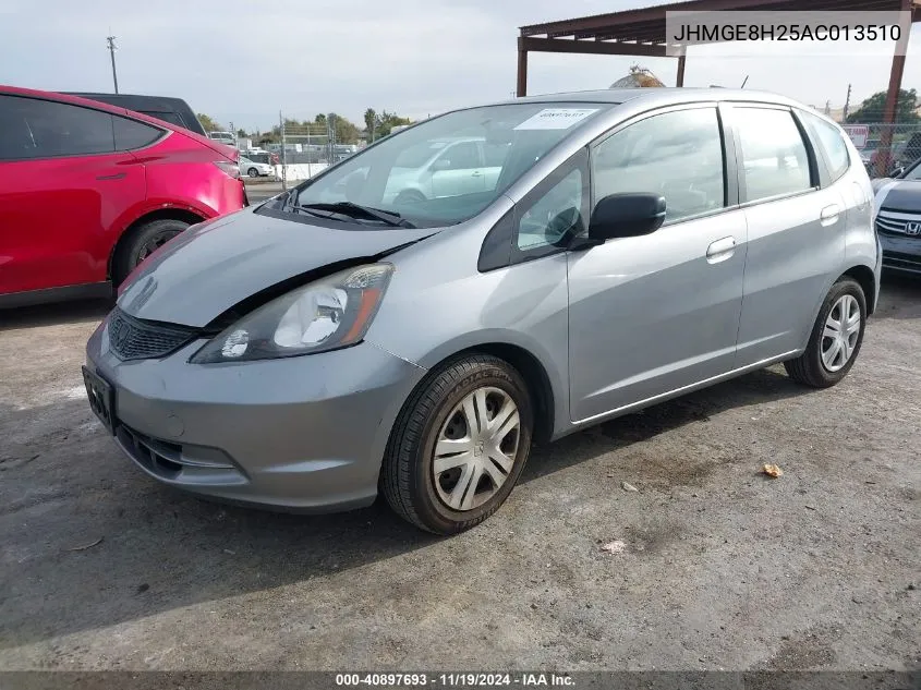 2010 Honda Fit VIN: JHMGE8H25AC013510 Lot: 40897693