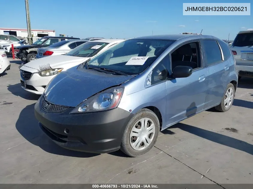 JHMGE8H32BC020621 2011 Honda Fit