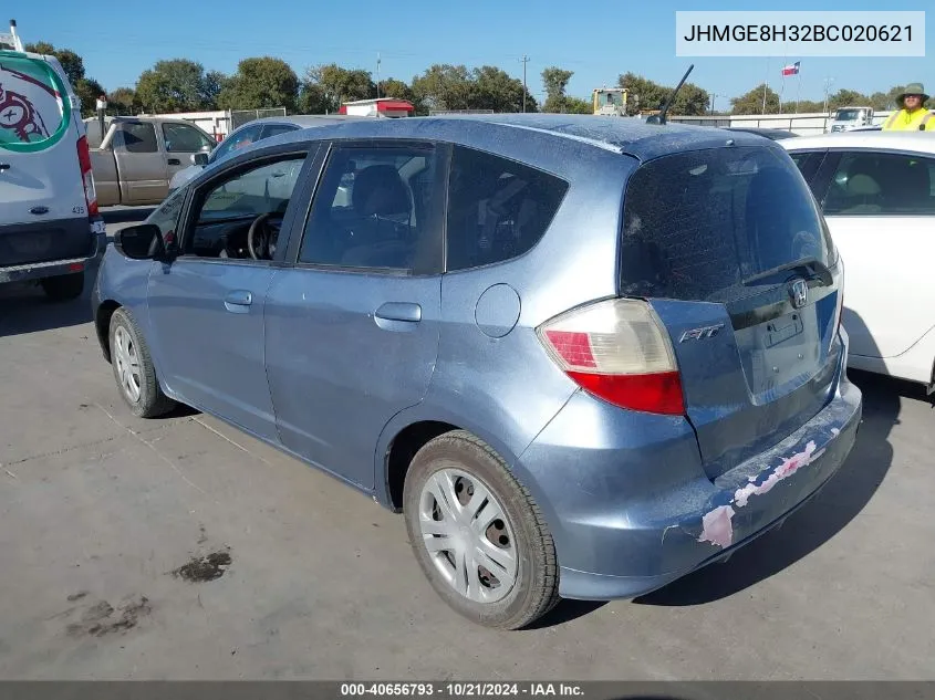 JHMGE8H32BC020621 2011 Honda Fit