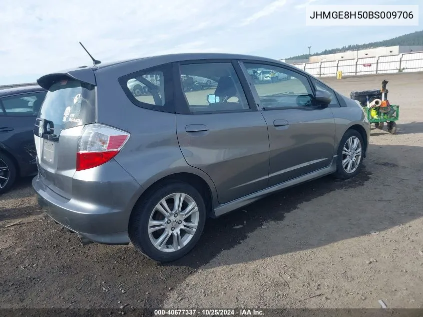 2011 Honda Fit Sport VIN: JHMGE8H50BS009706 Lot: 40677337