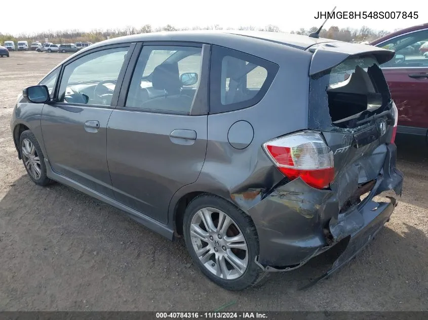 JHMGE8H548S007845 2011 Honda Fit Sport