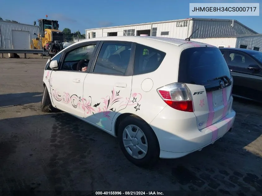 JHMGE8H34CS000717 2012 Honda Fit