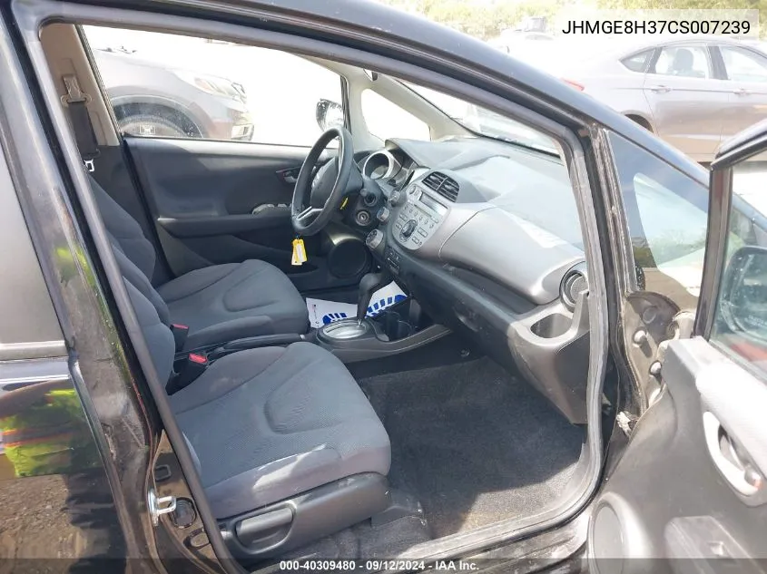 JHMGE8H37CS007239 2012 Honda Fit