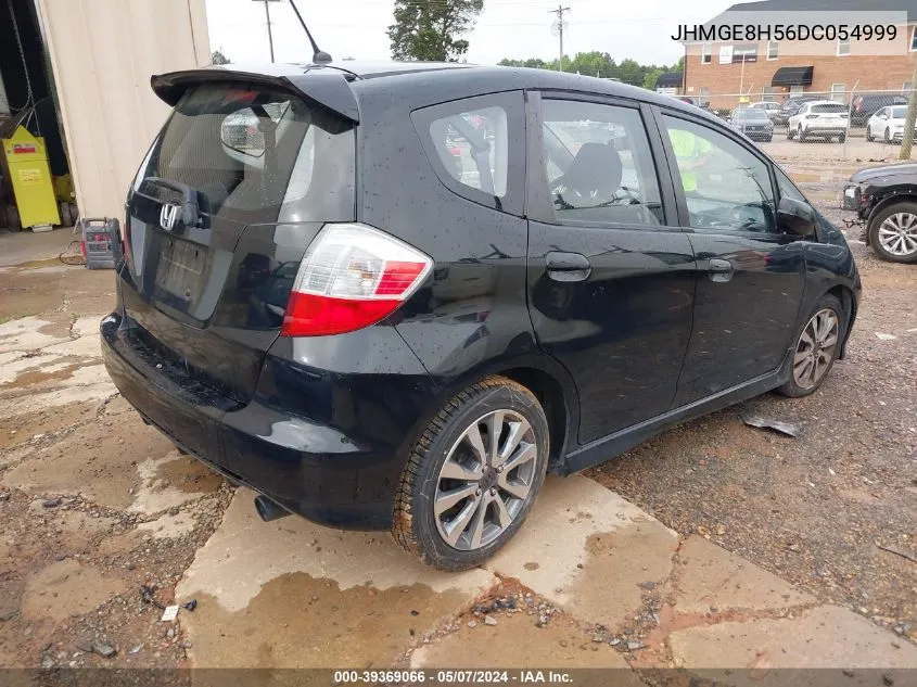 JHMGE8H56DC054999 2013 Honda Fit Sport